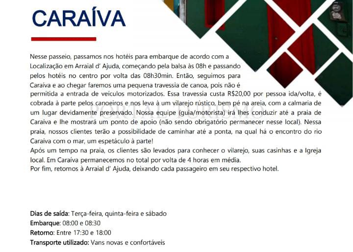 Caraíva ( Arraial)